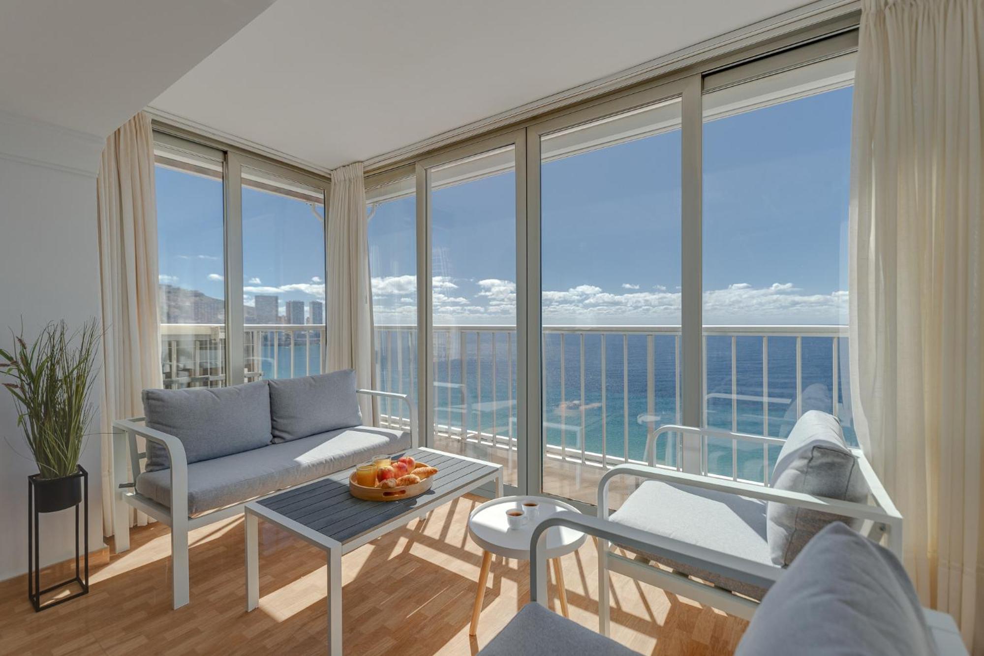 Frontline Panorama Penthouse Tormaraya Levante Benidorm Exterior foto